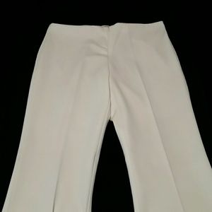 Cache Off White Slacks Sz 10